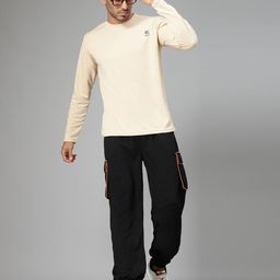 HRX by Hrithik Roshan Men Cotton Mid-Rise Joggers-image-35