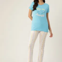 Monte Carlo Women Printed Pyjama Set-image-6