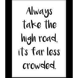 TIED RIBBONS Black & White Printed Inspirational Quotes Framed Wall Art-image-81