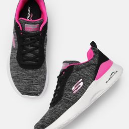 Skechers Women Black Dynamight - Paradise Sneakers-37