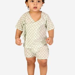 Biglilpeople Infants Kids Printed Top with Shorts-4