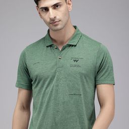 Wildcraft Typography Printed Polo Collar Anti Odour Sports T-shirt-image-72