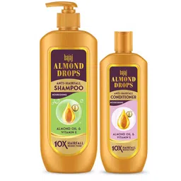 BAJAJ CONSUMER CARE Almond Drops Anti-Hairfall Combo - Shampoo 340ml & Conditioner 175ml-20