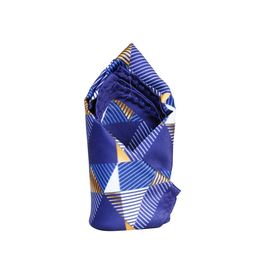 Tossido Men Navy Blue & White Printed Pocket Square-image-13