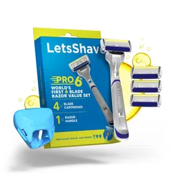 LetsShave Pro 6 Plus Value Shave Set-48