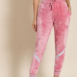 Sweet Dreams Women Pink Solid Lounge Joggers-image-40