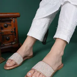 Anouk Women Open Toe Flats-62