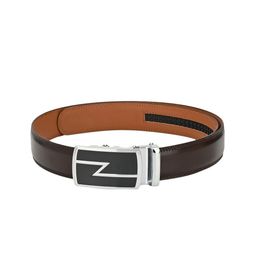 Pacific Gold Men Brown Solid Belt-image-106