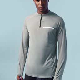 boohooMAN Active Performance High Neck T-shirt-42