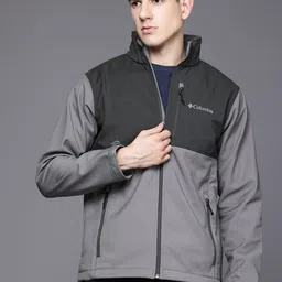 Columbia Men Ascender Softshell Colourblocked Lightweight Outdoor Sporty Jacket-image-13
