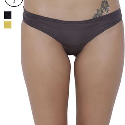 BASIICS by La Intimo Pack of 3 Assorted Basic Briefs BCPSS020C26F-image-7