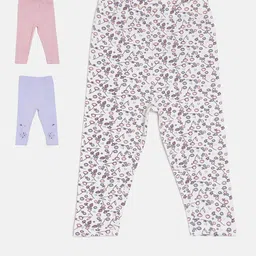 MINI KLUB Girls Pack of 3 Ankle-Length Leggings-image-32