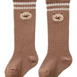 SYGA Kids Patterned Cotton Above Knee Length Socks-image-60