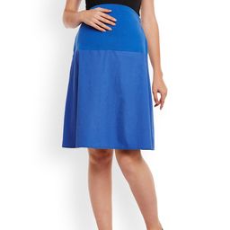 Oxolloxo Blue Maternity Skirt-image-54