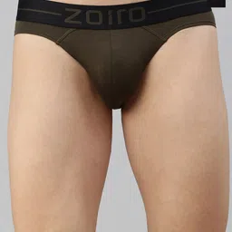 Zoiro Men Pack Of 2 4 Way Stretch Basic Briefs-picture-8