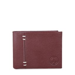 TnW Men Maroon Solid Two Fold Wallet-image-45