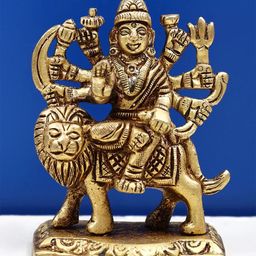 Exotic India Goddess Durga Showpiece-image-4