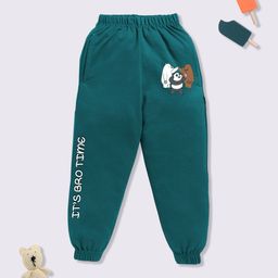 YK X Minute Mirth Boys Graphic Printed Joggers-image-70