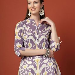 all about you Women Mandarin Collar Cotton Top-picture-30