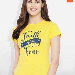 Fabflee Pack of 2 Typography Printed T-Shirt-image-88
