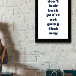 TIED RIBBONS Black & White Solid Typographic Wall Art-image-59