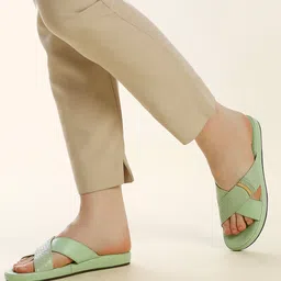 Inc 5 Women Casual Textured Open Toe Flats-picture-18