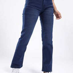 glitchez Women Dark Shade Straight Light Fade Stretchable Jeans-image-27