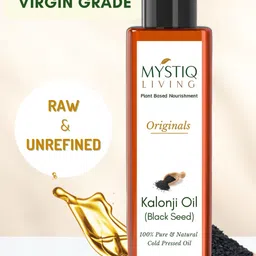 MYSTIQ LIVING Kalonji Oil (Black Seed ) 100% Pure Natural Cold-Pressed -100 ml-image-22