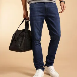 French Connection Men Slim Fit Light Fade Stretchable Jeans-image-48