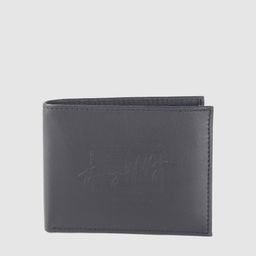 Tommy Hilfiger Men Navy Blue Leather Two Fold Wallet-image-59