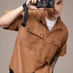 The Roadster Life Co. Self Striped Relaxed Fit Casual Shirt-image-43