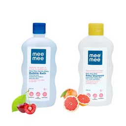 MeeMee Pack of Gentle Baby Bubble Bath & Mild Baby Shampoo-14