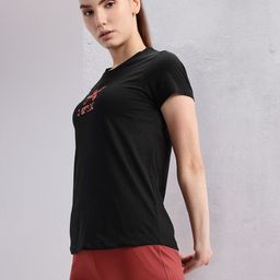 HRX by Hrithik Roshan Brand Logo Print Training T-shirt-picture-18