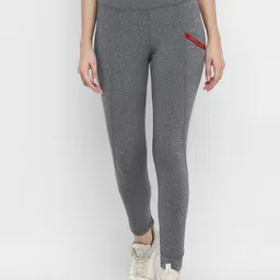 OFF LIMITS Women Grey Solid Tights-18