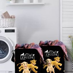 Kuber Industries Set of 2 Black & Yellow Disney Lion King Print Sustainable Laundry Basket-26