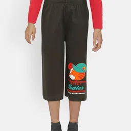 dongli Boys Grey Printed Regular Fit Shorts-image-44