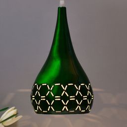 Homesake Green Textured Contemporary Pendent Lamp-image-71