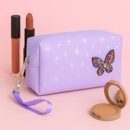 NFI essentials Embellished Cosmetic Makeup Pouch-92
