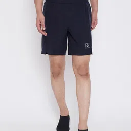 KROSSSTITCH Men Blue Printed Regular Fit Sports Shorts-picture-47
