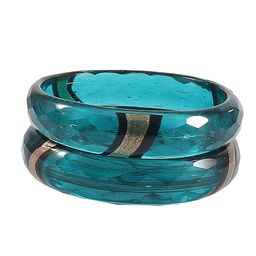 NMII Set Of 2 Diamond Pattern Glossy Kada Bangles-51