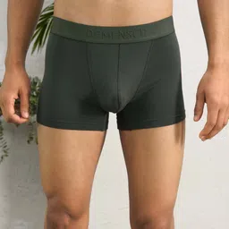 DAMENSCH Men Green Solid Anti Bacterial Trunk-image-74