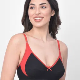 Clovia Black Full Coverage All Day Comfort Cotton Everyday Bra-picture-36