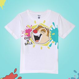 YK Disney Kids Chip & Dale Graphic Printed T-shirt-picture-30