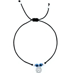 Nipura 925 Sterling Silver Floral Charm Adjustable Anklets-20