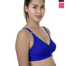 Samvar Multi Cotton Non-Wired Non Padded Minimizer Bra-picture-24