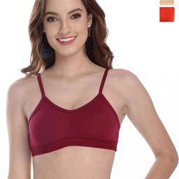 Samvar Multi Cotton Non-Wired Non Padded Minimizer Bra-picture-30