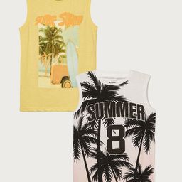 Fame Forever by Lifestyle Boys Pack of 2 Printed Pure Cotton T-shirt-image-89