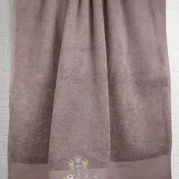 RANGOLI Grey Melange 540 GSM Pure Cotton Soft Bath Towels-24
