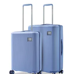 Urban Jungle Lumolite Set Of 2 Hard Sided Trolley Bags-27