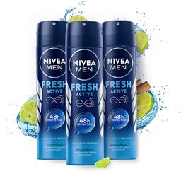 Nivea Men Set of 3 Fresh Active Long Lasting Deodorant-19